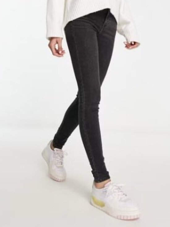 Levi's Denim - Levi’s 710 Super Skinny in Washed Black